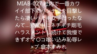 MIAB-027 社内で一番カワイイ部下のパンチラを目撃したら凄いハミ毛女子だったなんて…残業中にネチネチ剛毛ハラスメントし続けて我慢できずオマ〇コ喰い込み恥辱レ×プ 倉本すみれ