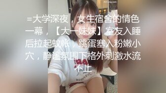 =大学深夜，女生宿舍的情色一幕，【大一妹妹】室友入睡后拉起蚊帐，跳蛋塞入粉嫩小穴，静谧氛围下格外刺激水流不止