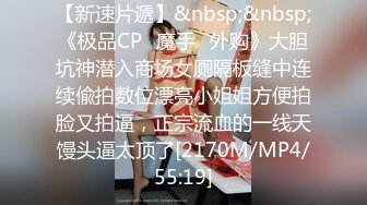 【新速片遞】&nbsp;&nbsp;《极品CP✅魔手☛外购》大胆坑神潜入商场女厕隔板缝中连续偸拍数位漂亮小姐姐方便拍脸又拍逼，正宗流血的一线天馒头逼太顶了[2170M/MP4/55:19]