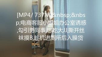 [MP4/ 737M]&nbsp;&nbsp;电商客服小姐姐办公室诱惑,勾引男同事,想吃大JJ,撕开丝袜摸B,趁机进厕所后入臊货