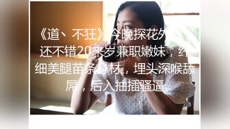 《道丶不狂》今晚探花外围，还不错20来岁兼职嫩妹，纤细美腿苗条身材，埋头深喉舔屌，后入抽插骚逼