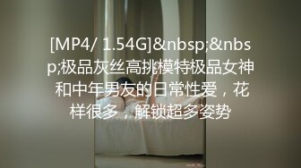 [MP4/ 1.54G]&nbsp;&nbsp;极品灰丝高挑模特极品女神 和中年男友的日常性爱，花样很多，解锁超多姿势