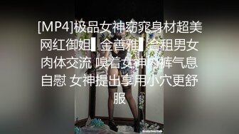 [MP4]极品女神窈窕身材超美网红御姐▌金善雅▌合租男女肉体交流 嗅着女神内裤气息自慰 女神提出享用小穴更舒服